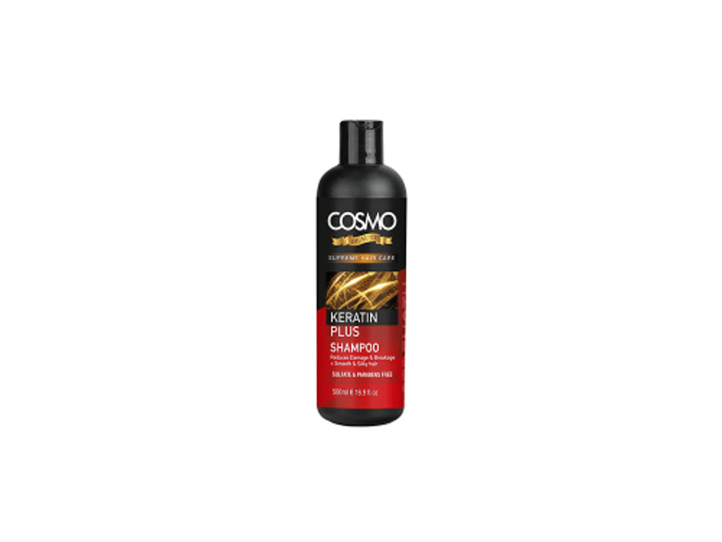 COSMO SHAMPOO KERATIN PLUS 500ML
