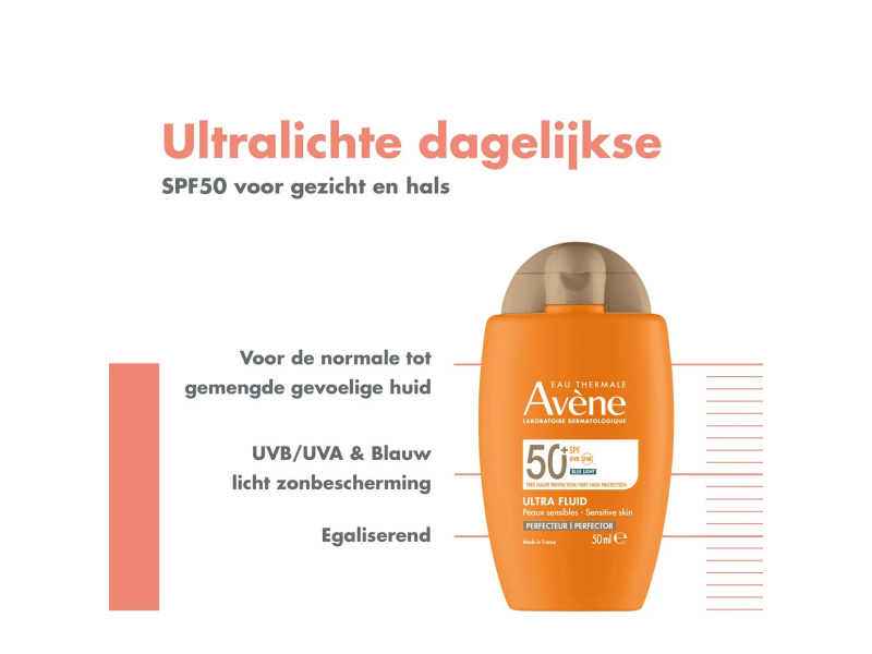 AVENE ULTRA FLUID PERFECTEUR CREAM SPF50+ 50ML