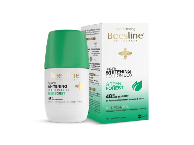 Beesline whitening roll-on green forest 50ml deodorant