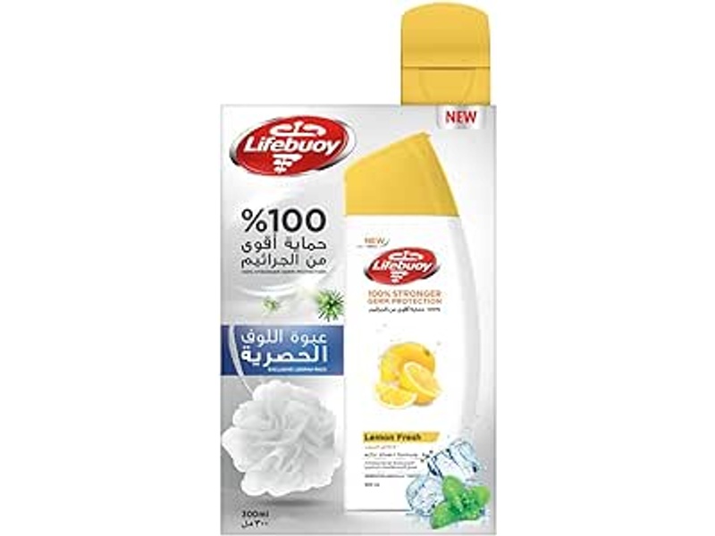 Lifebuoy shower gel 300 ml fresh lemon with kit