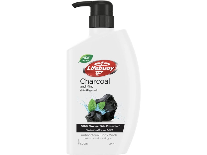 Lifebuoy shower gel 500 ml charcoal and mint