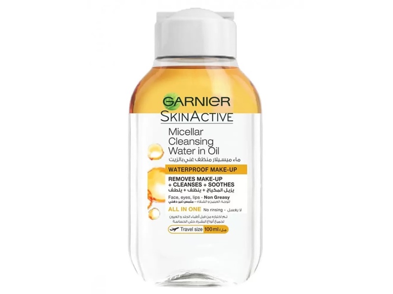 Garnier skin active micellar cleansing water in oil  makeup 100ml