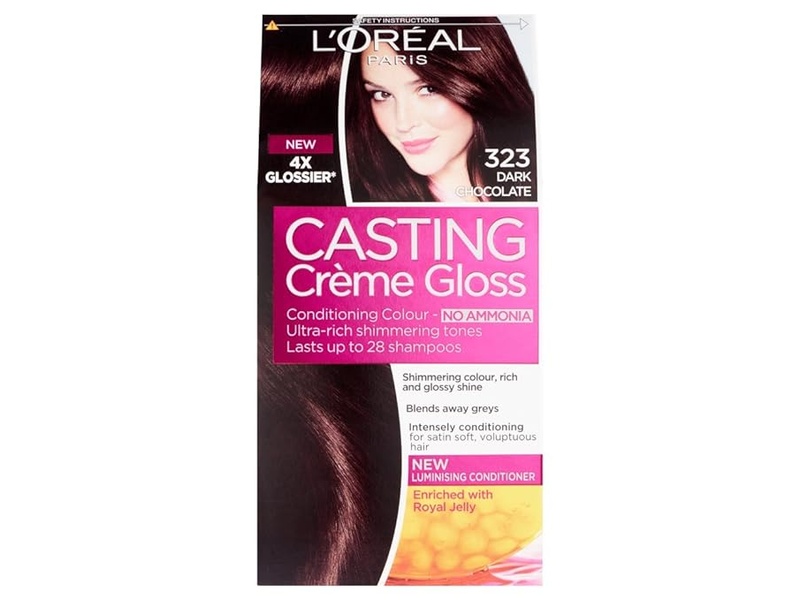 Loreal hair color casting 323 black chocolate