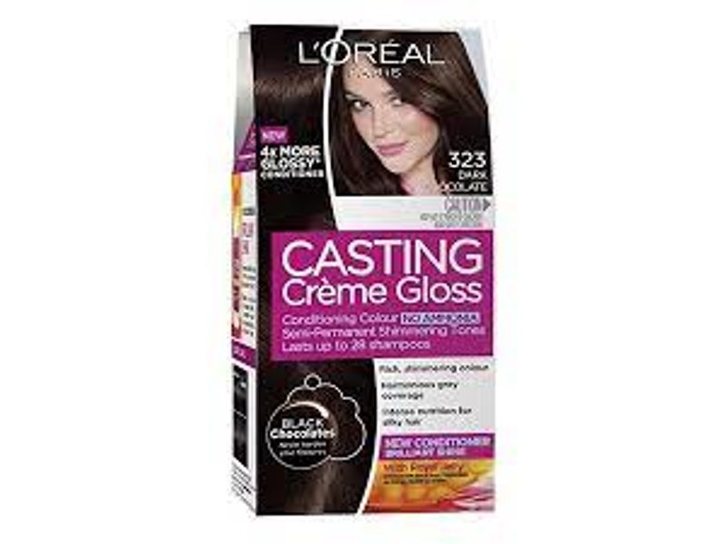 Loreal hair color casting 323 black chocolate