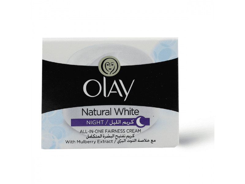 Olay cream night natural white 50g