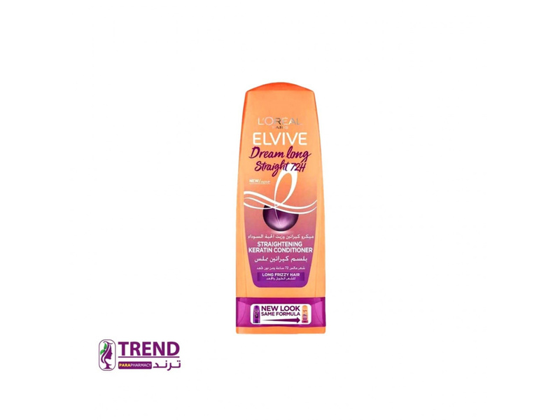 Loreal hair conditioner eleviv 400 ml dream long straight keratin