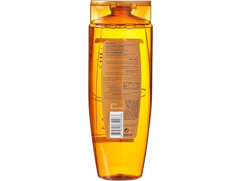 Loreal hair shampoo elvive 600 ml extraordinary oil intense nourishing