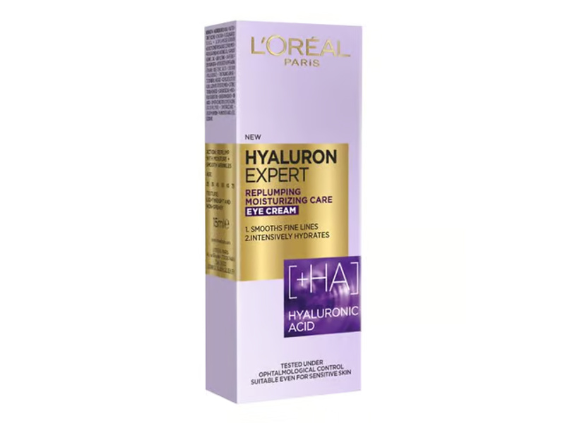 LOREAL HYALURON EXPERT EYE CREAM 15 ML MOISTURIZING CARE