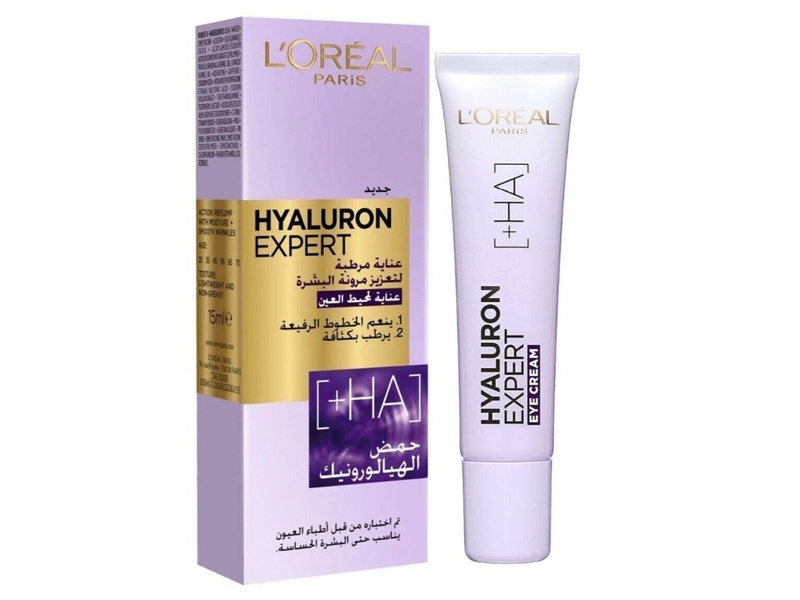 LOREAL HYALURON EXPERT EYE CREAM 15 ML MOISTURIZING CARE