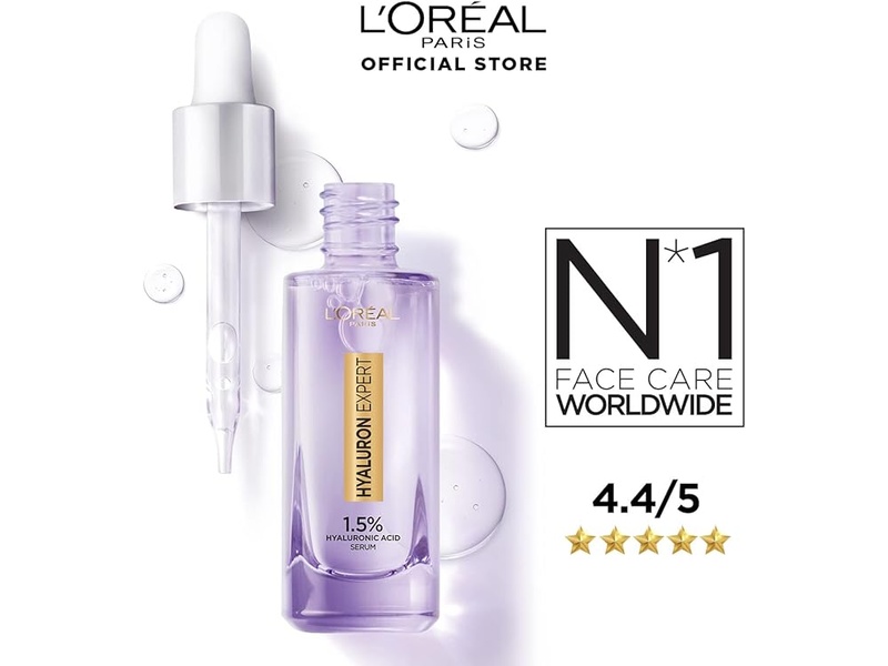 LOREAL SERUM HYALURON EXPERT 1.5% PURE HYALURONIC ACID 30ML