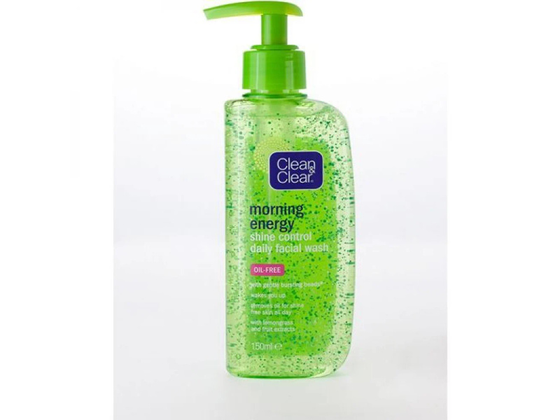 CLEAN & CLEAR MORNING ENERGY SHINE CONTROL FACE WASH 150ML