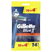 Gillette blue ii plus 10+4