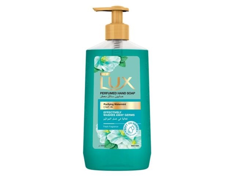 Lux hand wash 500 ml refreshing water mint