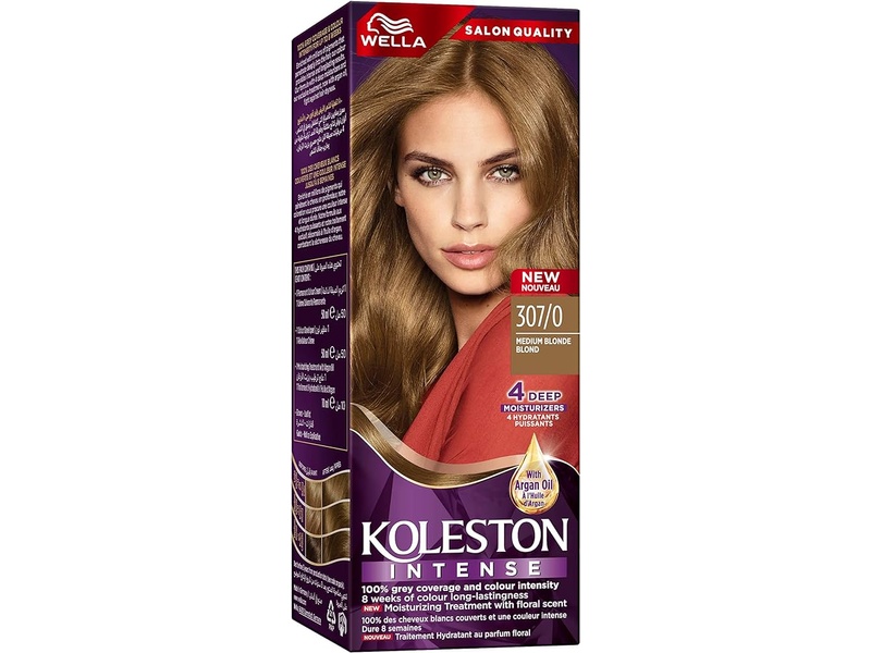 Koleston maxi hair color 307/0 medium blond 1403g