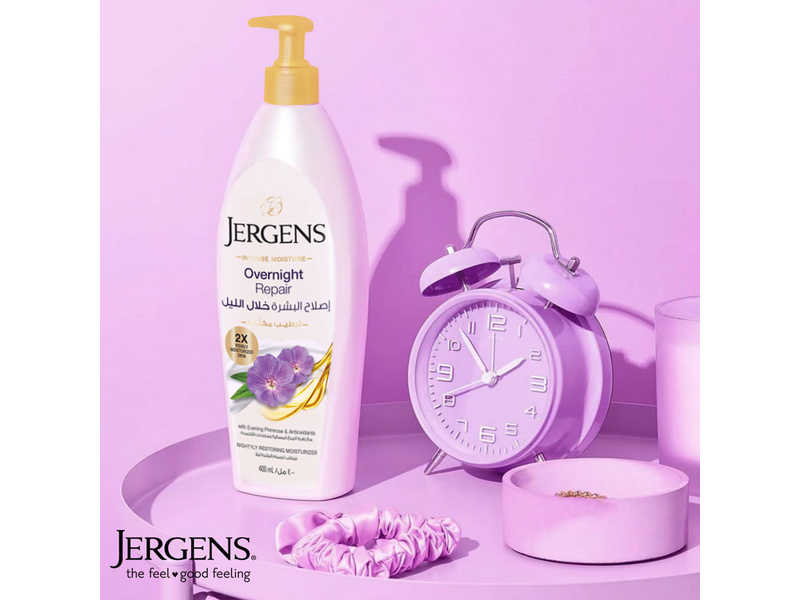 Jergens lotion overnight 400ml