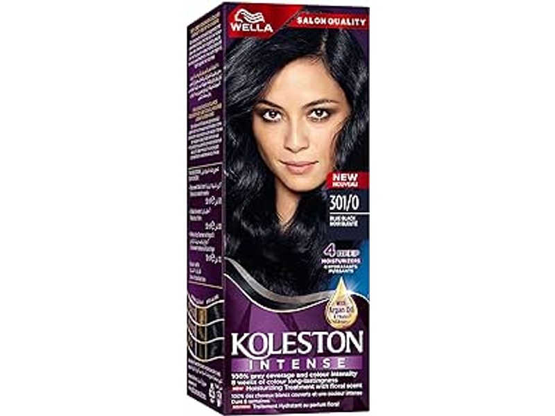 Koleston maxi hair color 301/0 blue black