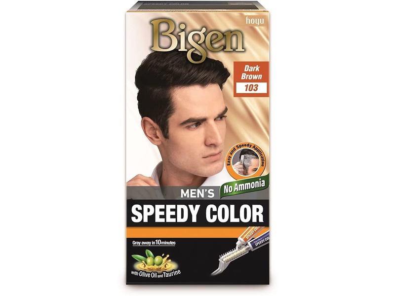 Bigen men hair color 103 dark brown