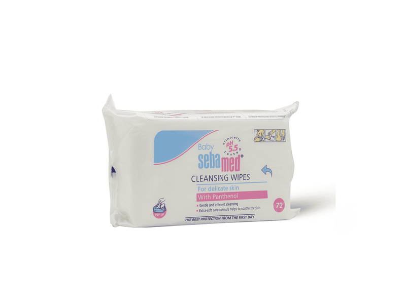 Sebamed baby wipes  72 pack