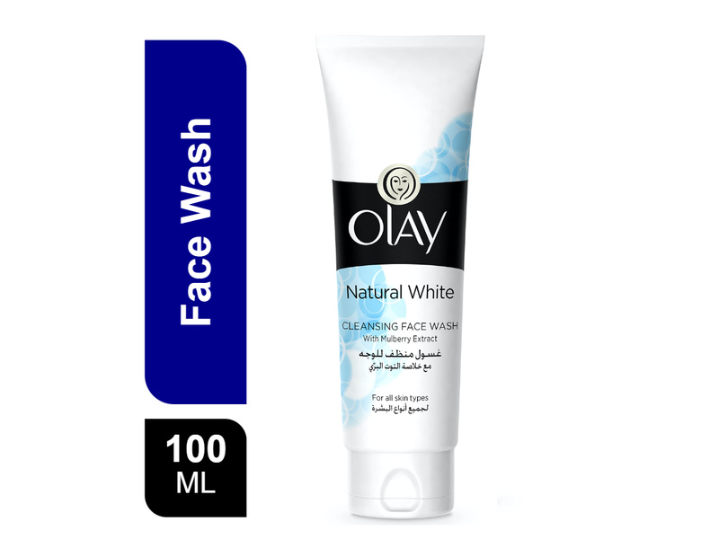 Olay face wash 100ml natural white
