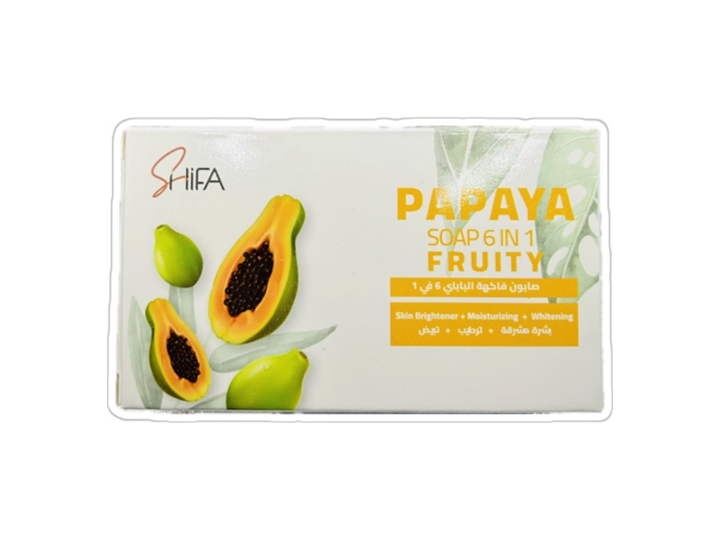 SHIFA PAPAYA 6*1 SOAP 135 GM (9211)