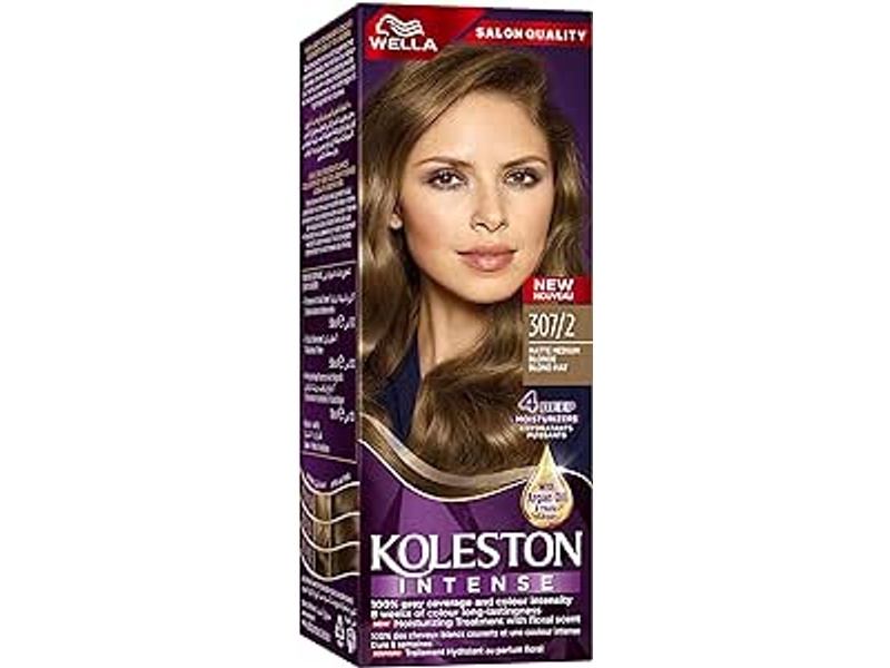 Koleston maxi hair color 307/2 matt med blonde