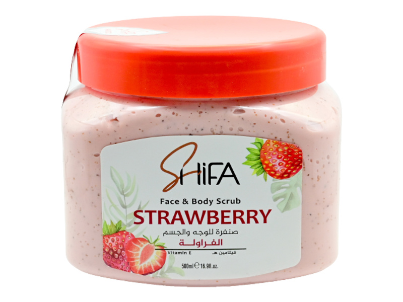 Shifa scrub  500 ml  strawberry