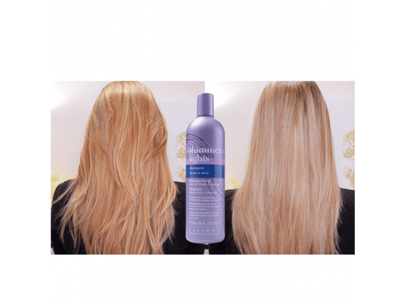 Shimmer lights shampoo 473ml blonde & silver