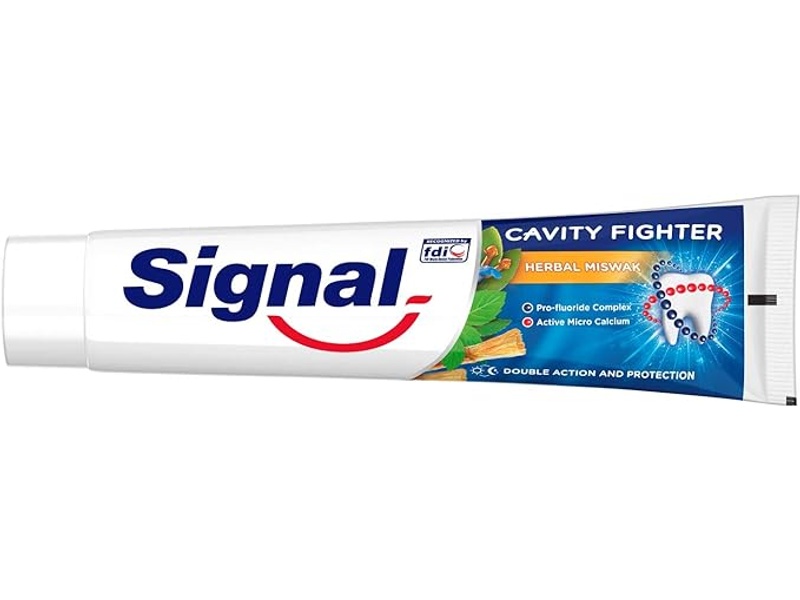 SIGNAL TOOTHPASTES CAVITY FIGHTER 120 ML HERBAL MISWAK