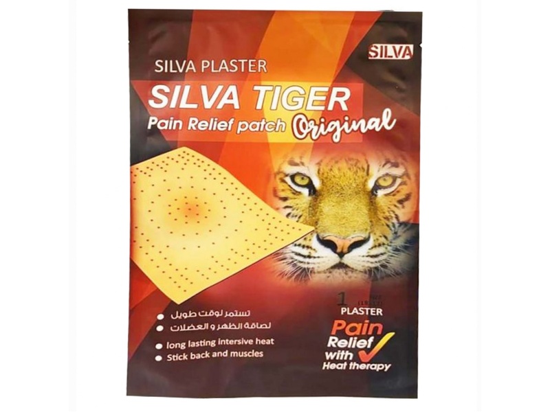 SILVA TIGER RHEUMATIC PLASTERS RED (SIZE 18*12)50PCS