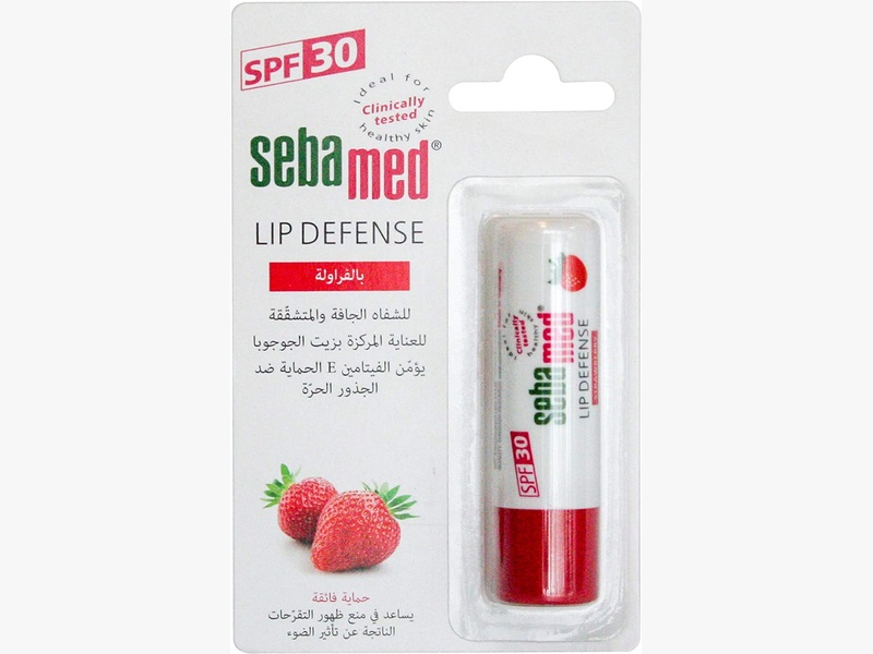 Sebamed strawberry lip defense 30spf - 4.8g