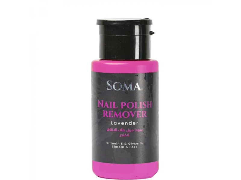 SOMA NAIL POLISH REMOVER 200 ML LAVENDER