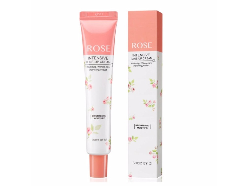 Some by mi rose intensive tone up cream 50 ml brightening moisture