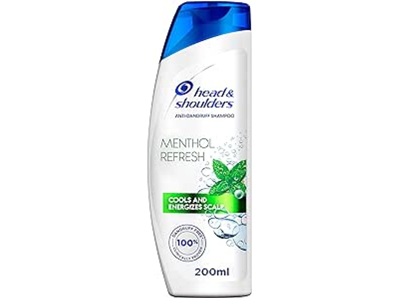 Head & shoulders shampoo menthol refresh 190ml