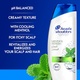 Head & shoulders shampoo menthol refresh 190ml