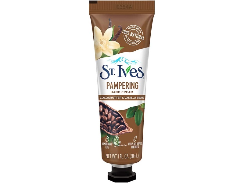 St. ives hand cream cocoa butter & vanilla beans 30 ml pampering