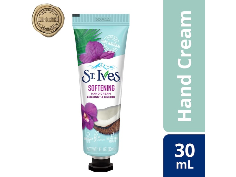 St. ives hand cream coconut orchid 30 ml softening