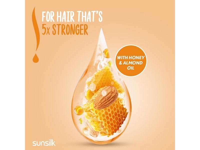 Sunsilk hair conditioner 350 ml with honey & almond oil