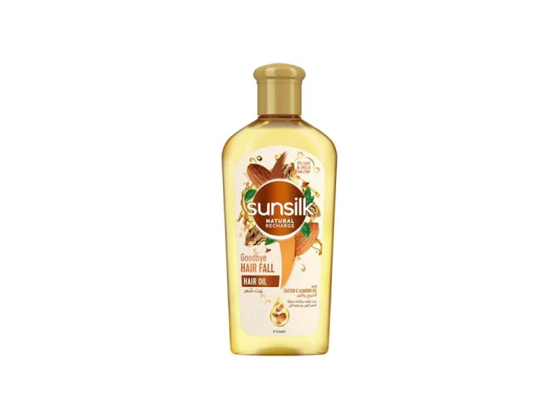 SUNSILK HAIR OIL 250 ML HAIR FALL CASTOR & ALMOND