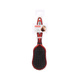 Titania titania 9 rows hair brush oval red