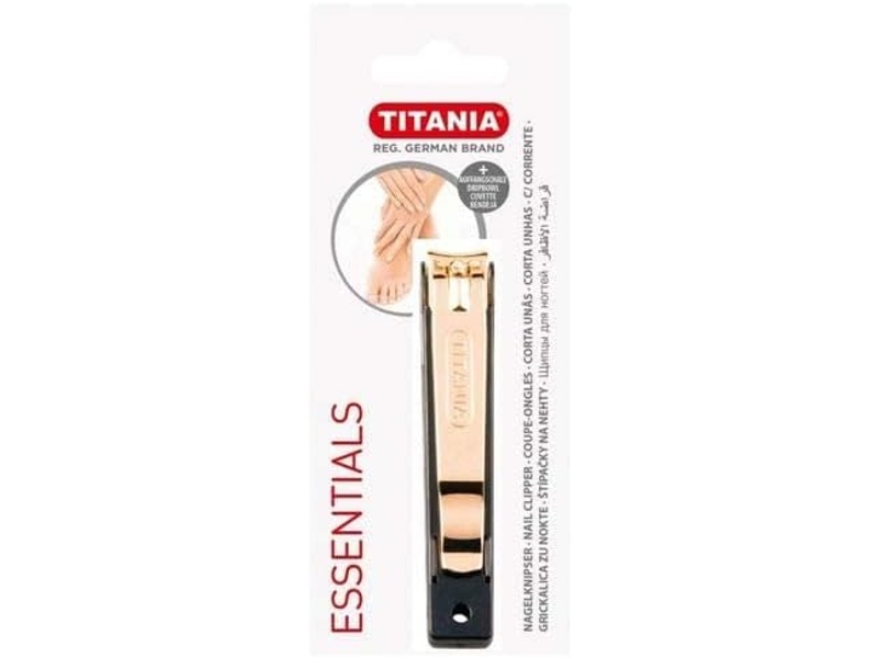 Titania nail clipper gold l 1057