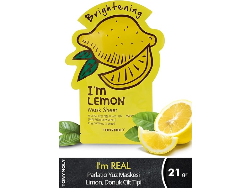 TONYMOLY LEMON MASK SHEET BRIGHTENING 21 ML