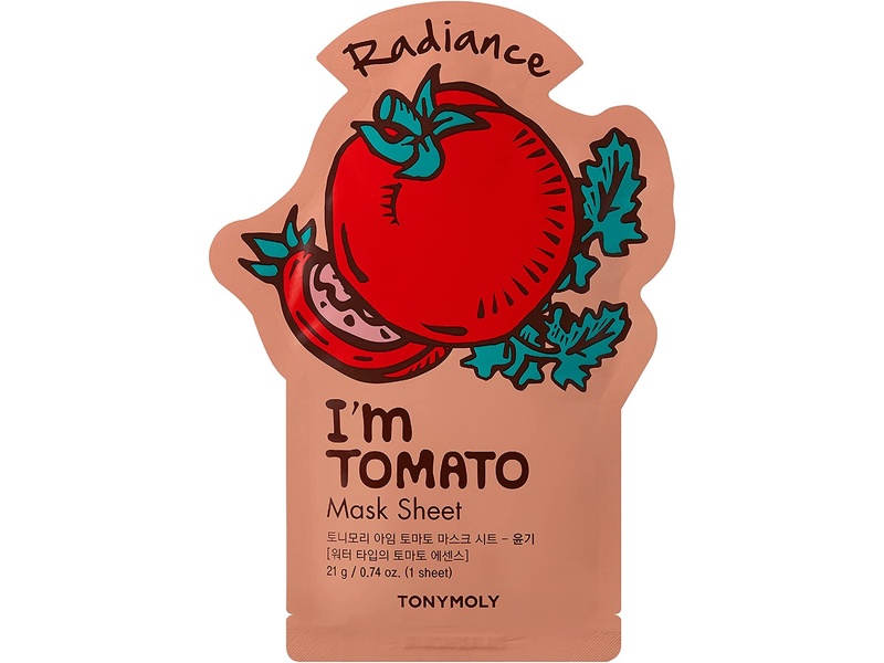 TONYMOLY TOMATO MASK SHEET RADIANCE 21 ML