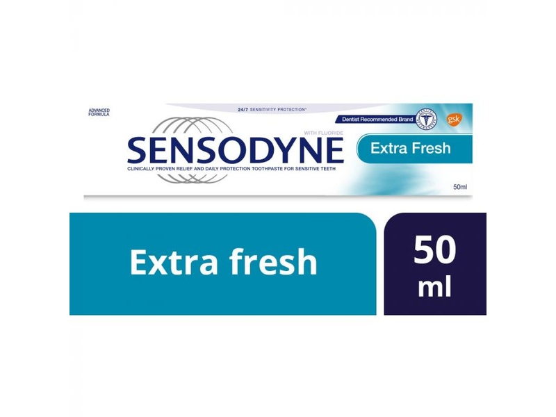 Sensodyne toothpaste extra fresh 50ml