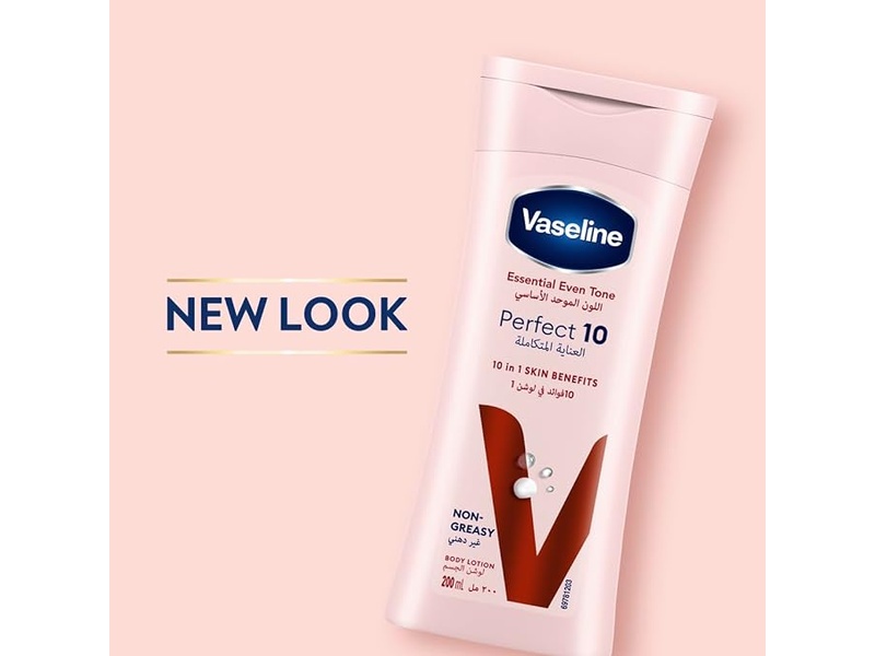 Vaseline body lotion 200 ml essential even tone perfect 10 new