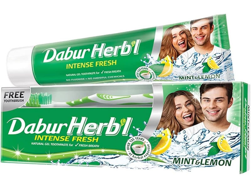 DABUR TOOTHPASTES 150 ML LEMON+MENTHOL