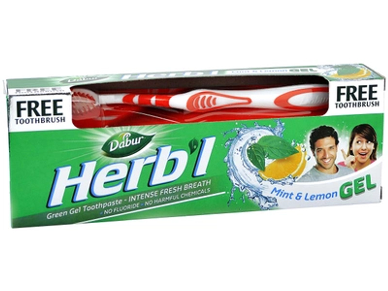 DABUR TOOTHPASTES 150 ML LEMON+MENTHOL