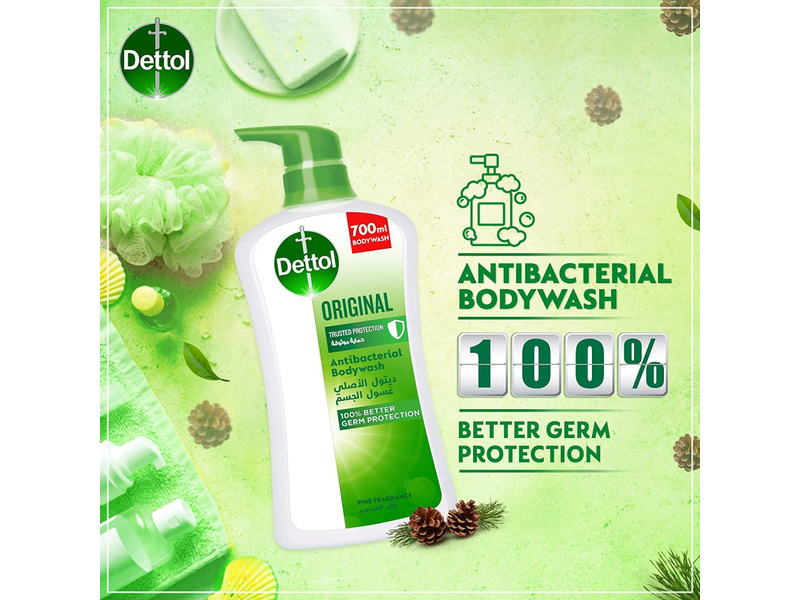 Dettol shower gel 700 ml original