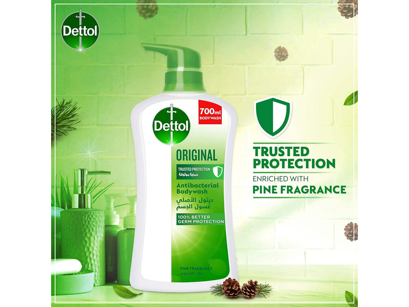 Dettol shower gel 700 ml original