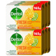 DETTOL SOAP BAR FRESH 165 GM X 6