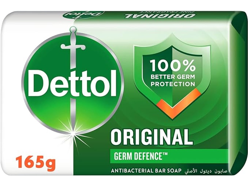 Dettol soap bar original 165 gm x 6